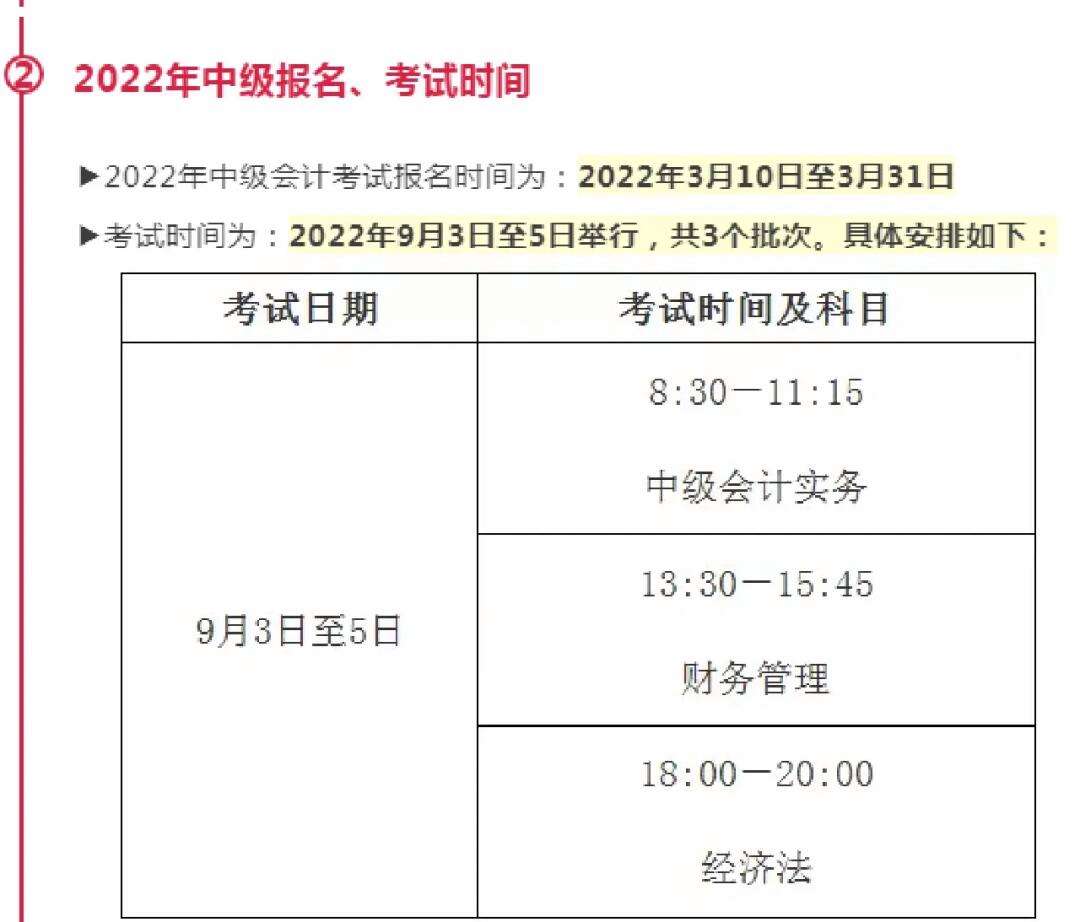 24年中级会计师考试时间(24年中级会计师考试时间及科目)