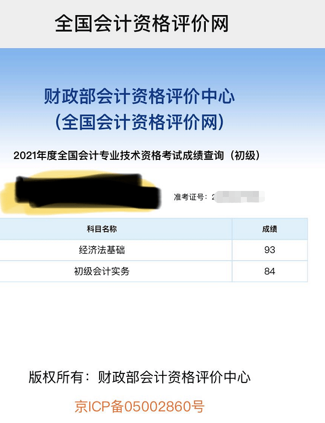 初级会计考试2022年成绩查询(初级会计考试2022年成绩查询时间表)