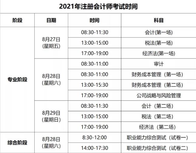 河南省2021初级会计考试时间(河南2021年初级会计考试具体时间)